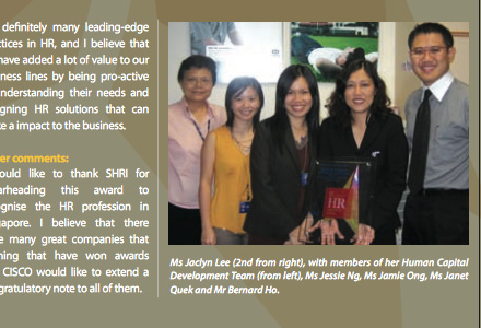 The Singapore HR Awards 2006