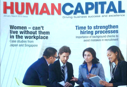 Human Capital Magazine - The HR Perspective By Jaclyn Lee